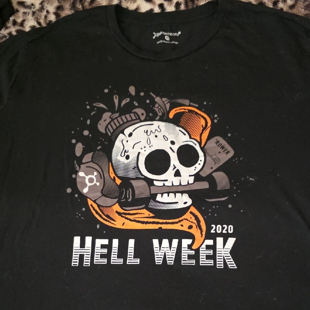 Orangetheory Black Hell Week 2020 Tee Size XL